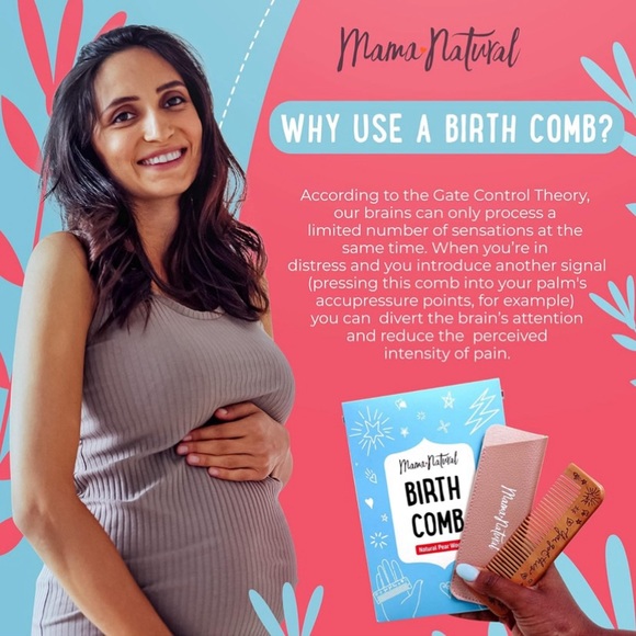 Birthing Comb for Labor Pain NWOT - Picture 5 of 12